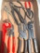 Group Pliers, 10 Inch Pipe Wrench and More
