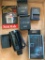 Misc Lot of Canon Camera Accessories. Includes 256 GB Disk, 4 Battery Chargers, Canon Vixia HF R72