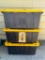 Lot of 3 Gracious Living Move Tech 27 Gal. Totes w/Lids - As Pictured