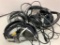 Misc Lot of 4 Sets of Headphones. They are Kenwood, Sony, and Logitech - As Pictured
