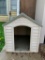 Suncast Small Dog House. This is 30? x 35? x 26? -As Pictured