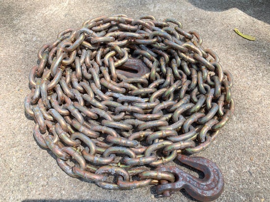 20' Tie Down Chain, Very Little Use