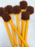 Lot of Long Handled Brushes - As Pictured