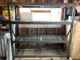 Gladiator Garageworks Metal 4 Shelf Rack. This is 72