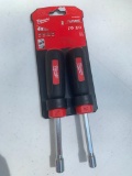 Two New Milwaukee Hollow Shaft Nut Drivers