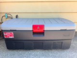 Large Rubbermaid Roughneck 48 Gal. Plastic Box. This is 17