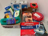 Misc. Lot of Light Bulbs, Mouse Trap, Magic 8Ball, Fish Tank Hose, Bowls, Etc - As Pictured