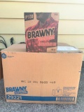Large Lot of 17 Boxes Brawny Professional Towels 148 Ct per Box - As Pictured