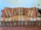 Red and Tan Broyhill Couch. This is 85