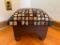 Small Covered Footstool. This Item is Approx 8