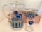 Set of 12 Nittany Lion Plastic Glasses and Pitcher - As Pictured