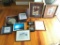 Group of Mostly Contemporary Pictures and Picture Frames, Largest is 22