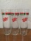 Set of 3 the Old Spaghettis Factory Glasses. These are 7