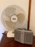 One Fan and One Space Heater and are in Working Condition - As Pictured