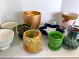 Misc. Lot of Vases and Pots - As Pictured