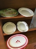 Group of Platters as Pictured, Largest is 16