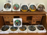 Group of 11 Bradford Exchange Wizard of Oz, Collector Plates