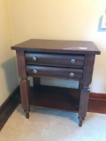 Oak Nightstand, 24 Inches Tall and 23 Inches Wide