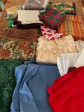 Misc Lot of Table Cloths, Place Mats, Napkins, Etc - As Pictured