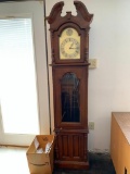 Grand Father Clock with Extra Parts and in Good Condition - As Pictured