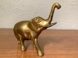 Small Brass Elephant. This Item is 5