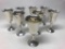 Set of 8 Alvin Sterling S249 Wine Goblets. They are 7