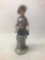 Lladro Porcelain Figurine Fishing Boy. This is 9