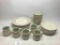 Set of Pfaltzgraff Dinnerware Set. Includes Plates, Bowls, and Mugs - As Pictured