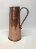 Very Cool Handmade Copper Handled Pitcher. This is 10