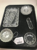 Misc Lot of Clear Glass Finger Bowls and More - As Pictured