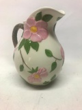 VINTAGE FRANCISCAN DESERT ROSE POTTERY WATER PITCHER MADE IN PORTUGAL. This is 9