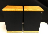 Pair of Accustic Research TSW 110 Bookshelf Speakers. They are 15