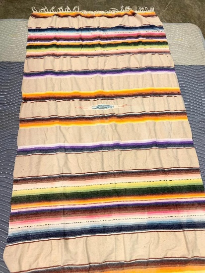 Native American Style Throw, 76" x 44"