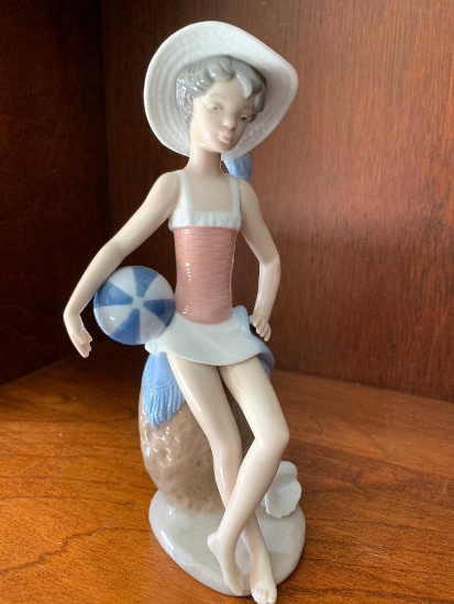 Lladro "Summer" with Original Box. This is 8" Tall