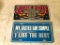 2 Piece Metal, License Plate Lot. - As Pictured