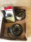 Misc Lot of Fuel Gauge, RPM Gauge & Vaccum Gauge - As Pictured