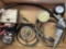 Misc Lot of Dwell Points-Tach Tester, Fuel Pump Tester, Compression Tester, Etc - As Pictured