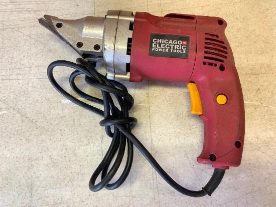 Chicago Electric Swivelhead Shears. Tested and Working - As Pictured