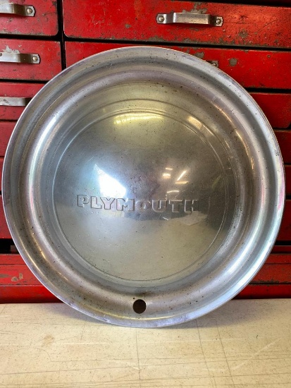 Vintage Plymouth Hubcab. This is 15" in Diameter - As Pictured