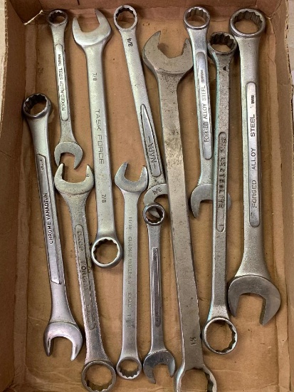 Misc Lot of 5/8" - 1-1/16" Wrenches - As Pictured