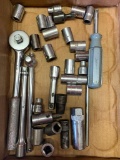 Lot of Misc. Socket Set and Rachets - As Pictured