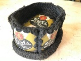 Handmade Stroh's Hat. This is Dusty and Dirty from Storage - As Pictured