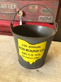 6th Annual Rod Round Up 1976 Cinncinnati Metal Bucket. This is 5