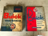 Misc Lot 1956 Buick Shop Manual and Product Service Bulletins - As Pictured