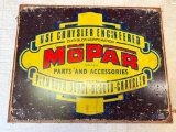 Contemporary Mopar Metal Sign. This is 12.5