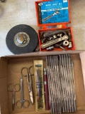 Misc Lot Includes Tape Measure, Snips, Glass Cutter and More - As Pictured