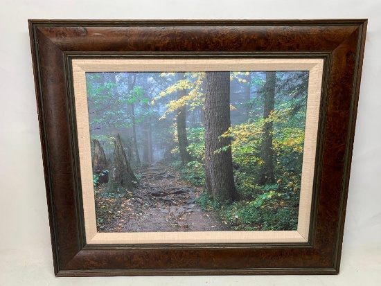 23.5" x 28" Framed Canvas by Keith Wilkison from Jim Gray Gray Gallery - As Pictured