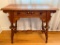 Antique Wood Side Table w/Drawer. This is 31