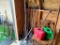 Lot of Yard Tools, Trimmer, Gas Can, broom and more!