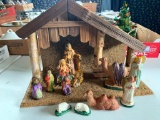 Mismatched Nativity Display - As Pictured